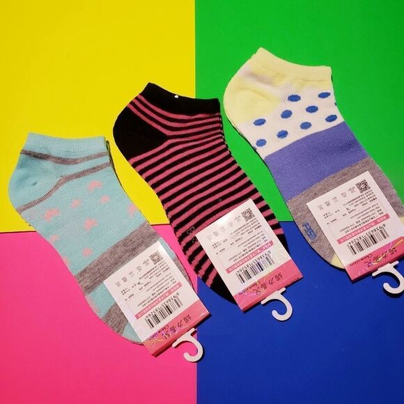 3/$20 brand new ankle socks 3 pairs - Picture 2 of 4